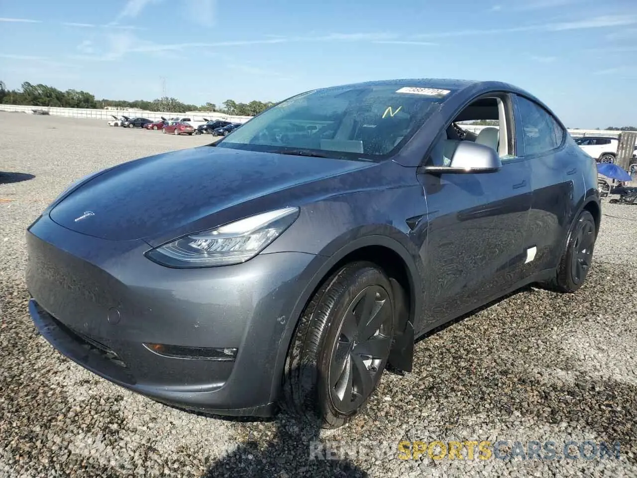 1 Photograph of a damaged car 7SAYGDEE4NF311825 TESLA MODEL Y 2022