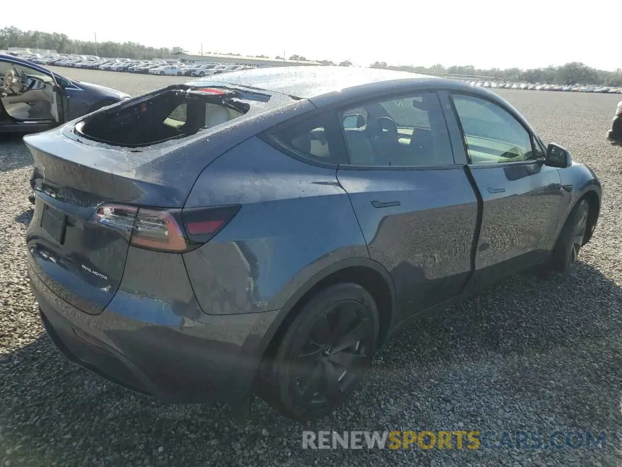 3 Photograph of a damaged car 7SAYGDEE4NF311825 TESLA MODEL Y 2022