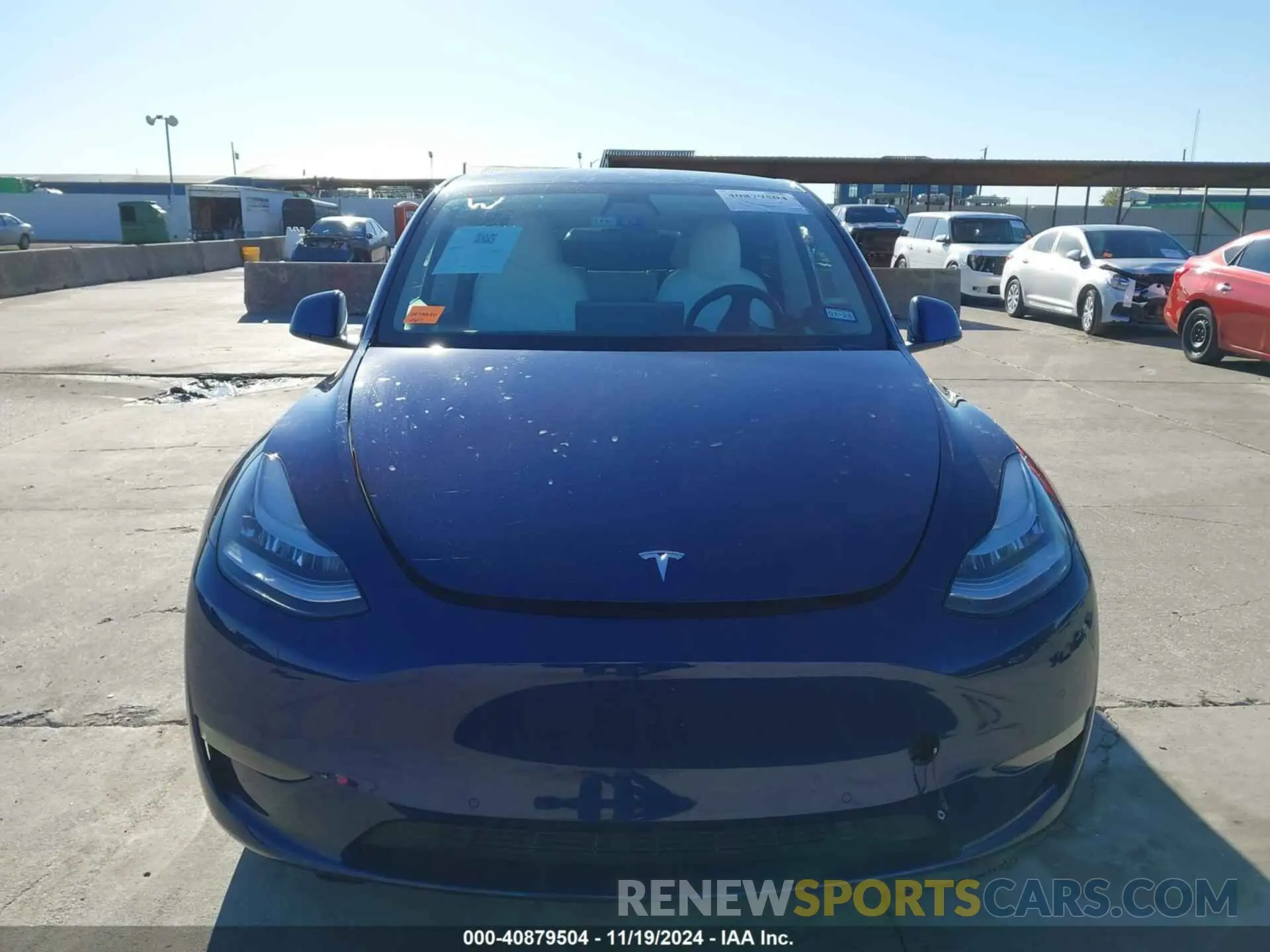 13 Photograph of a damaged car 7SAYGDEE4NF313705 TESLA MODEL Y 2022