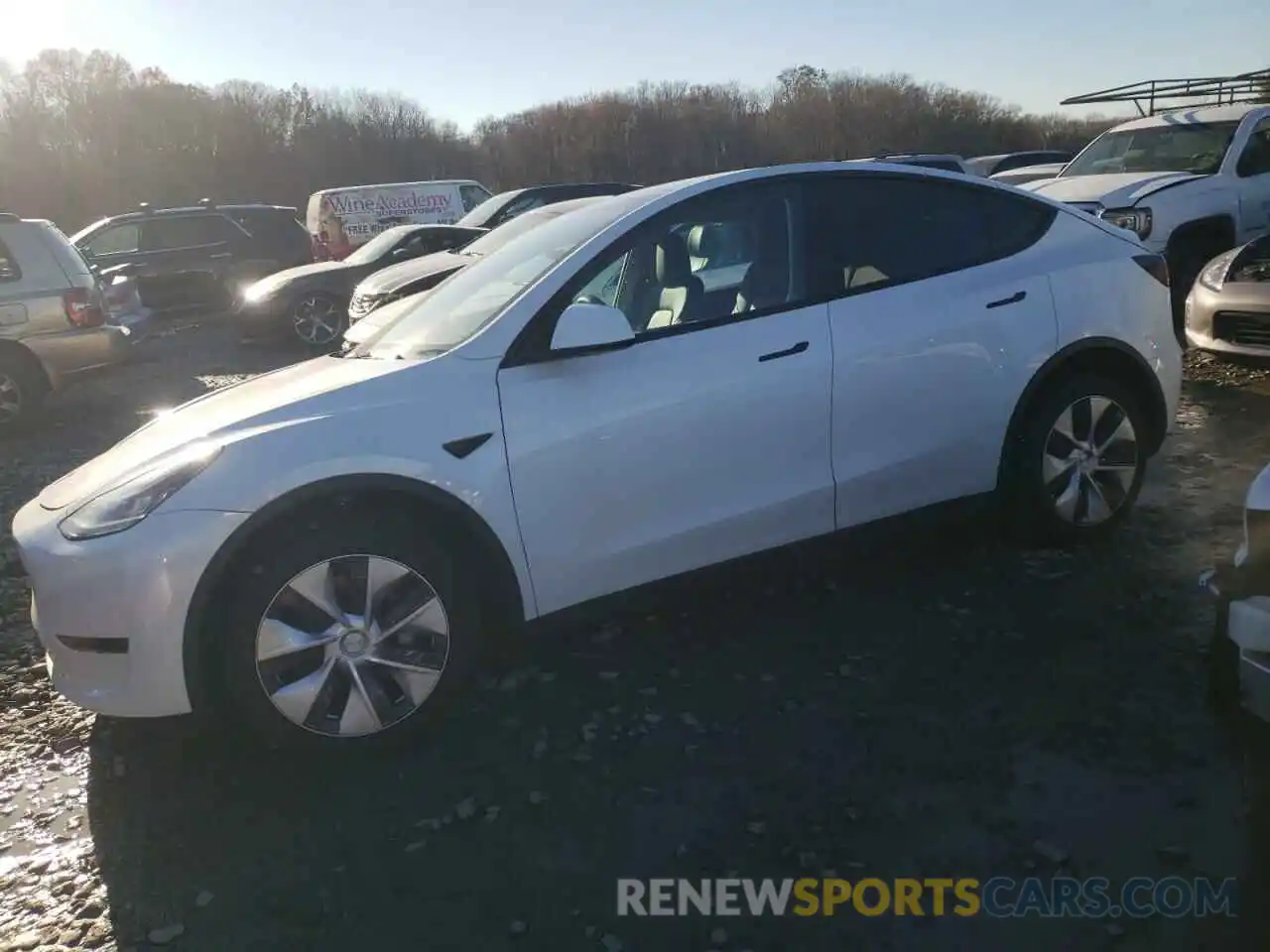 1 Photograph of a damaged car 7SAYGDEE4NF321464 TESLA MODEL Y 2022