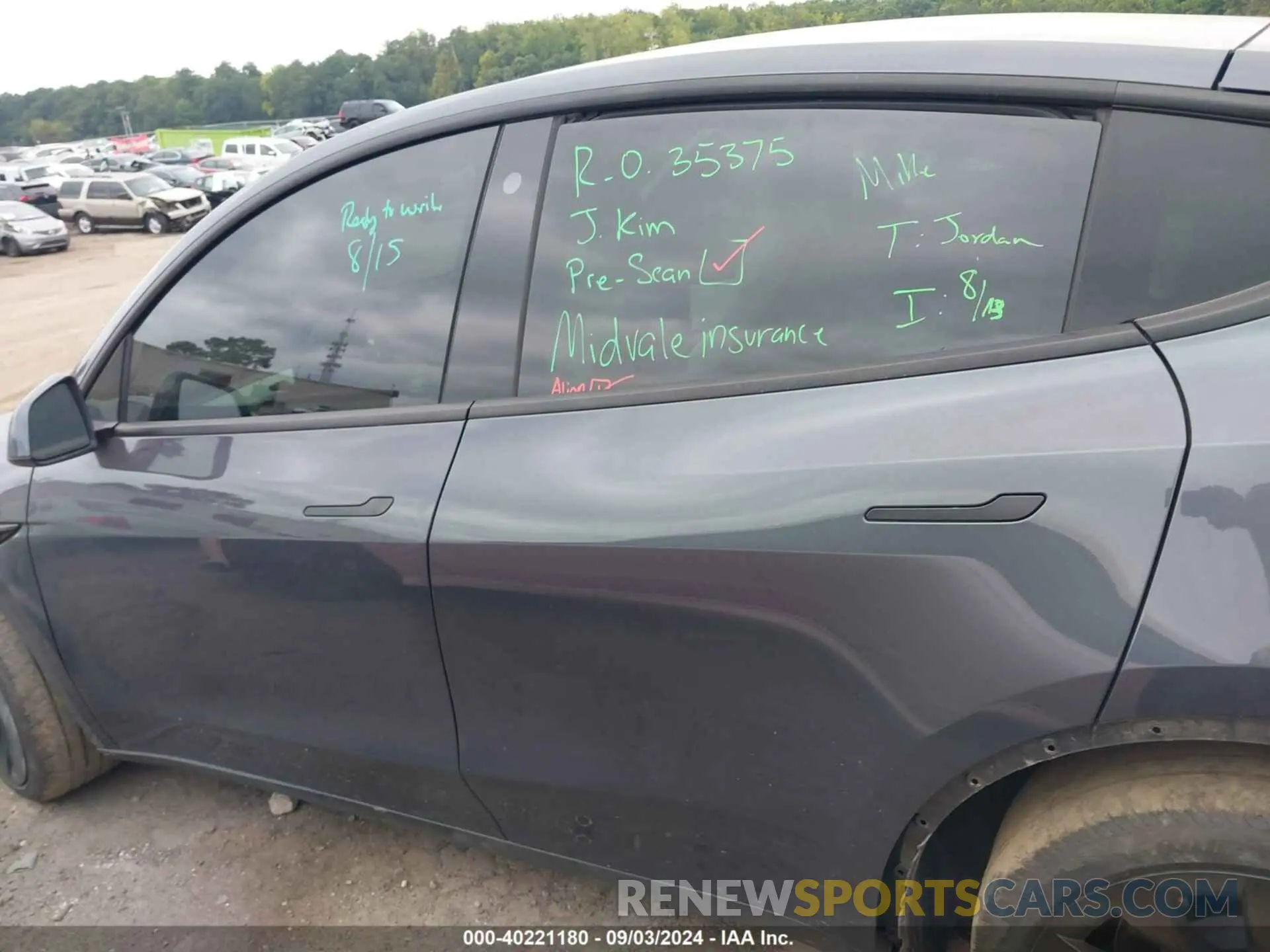 14 Photograph of a damaged car 7SAYGDEE4NF327183 TESLA MODEL Y 2022