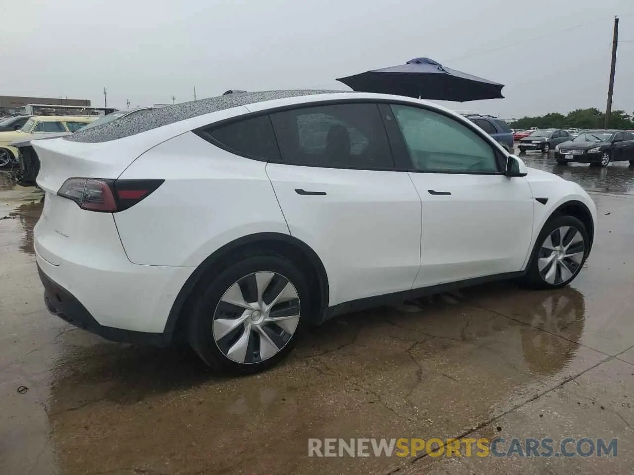 3 Photograph of a damaged car 7SAYGDEE4NF329743 TESLA MODEL Y 2022