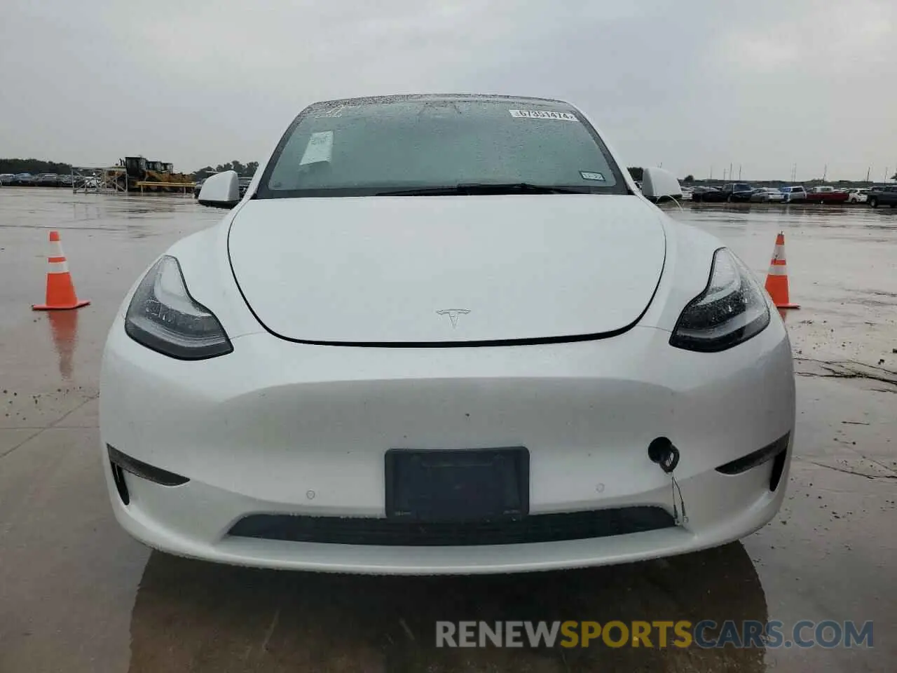 5 Photograph of a damaged car 7SAYGDEE4NF329743 TESLA MODEL Y 2022