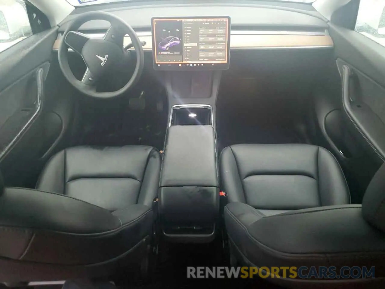 8 Photograph of a damaged car 7SAYGDEE4NF329743 TESLA MODEL Y 2022