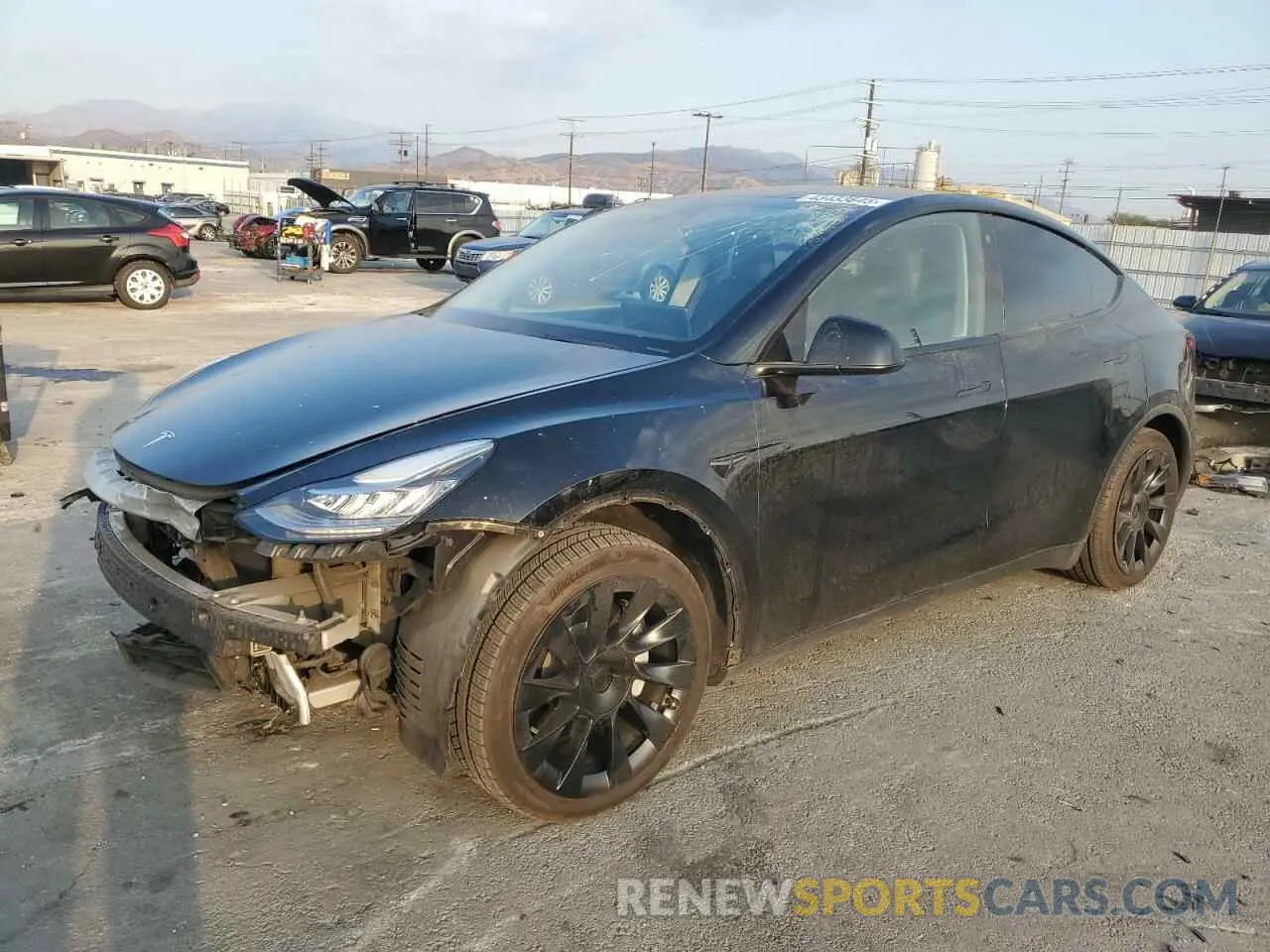 1 Photograph of a damaged car 7SAYGDEE4NF350799 TESLA MODEL Y 2022