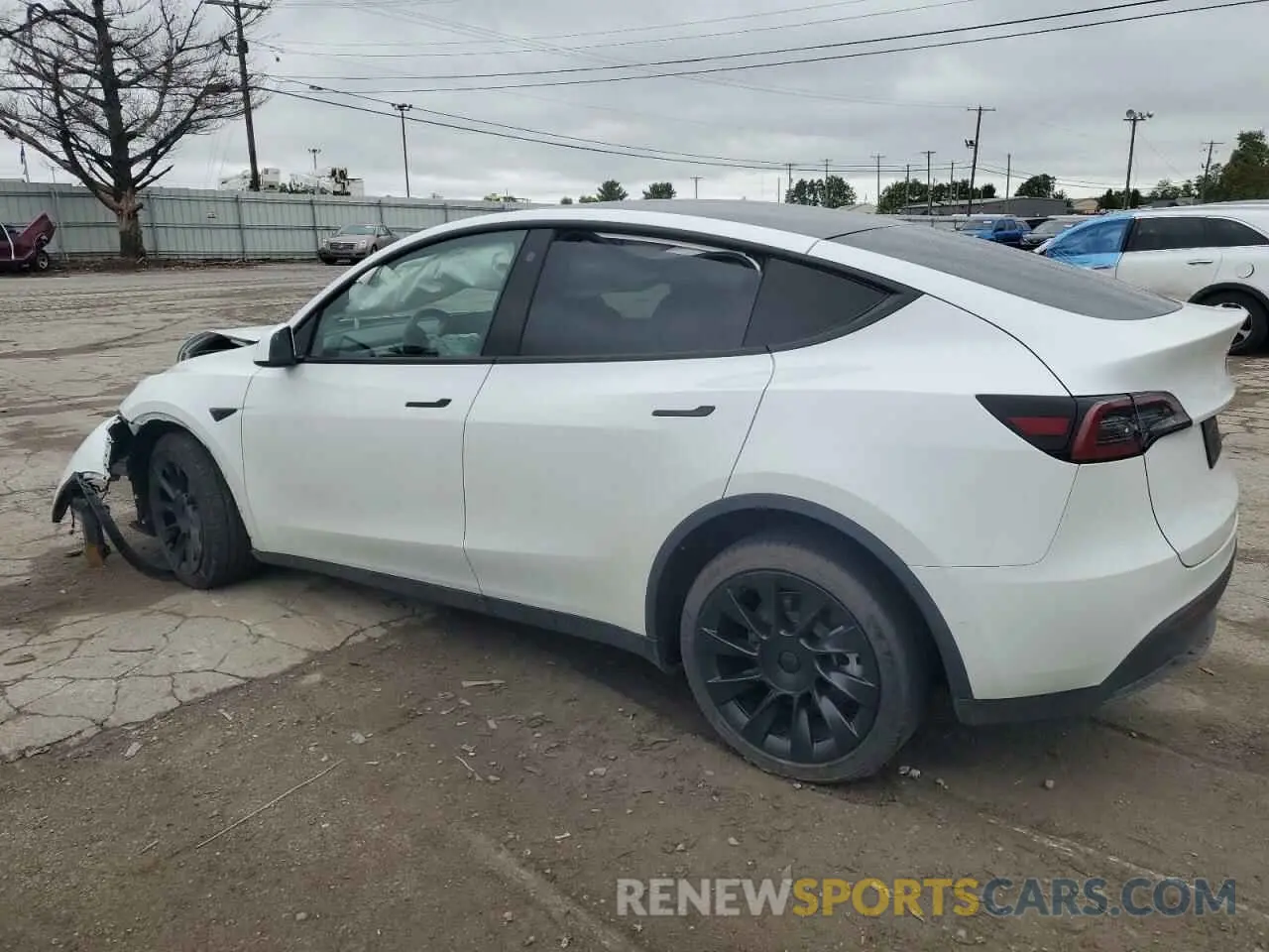 2 Photograph of a damaged car 7SAYGDEE4NF362936 TESLA MODEL Y 2022