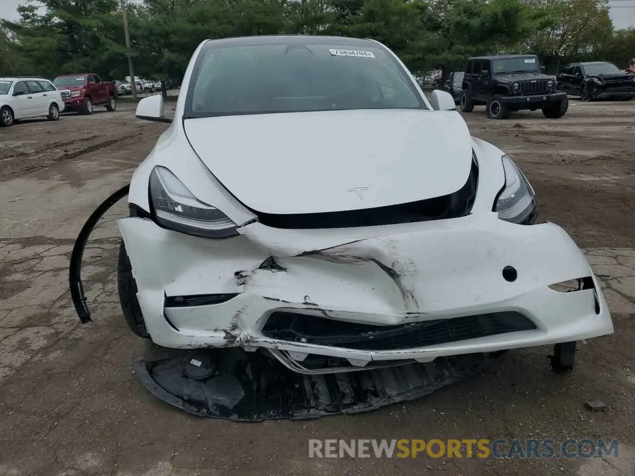 5 Photograph of a damaged car 7SAYGDEE4NF362936 TESLA MODEL Y 2022