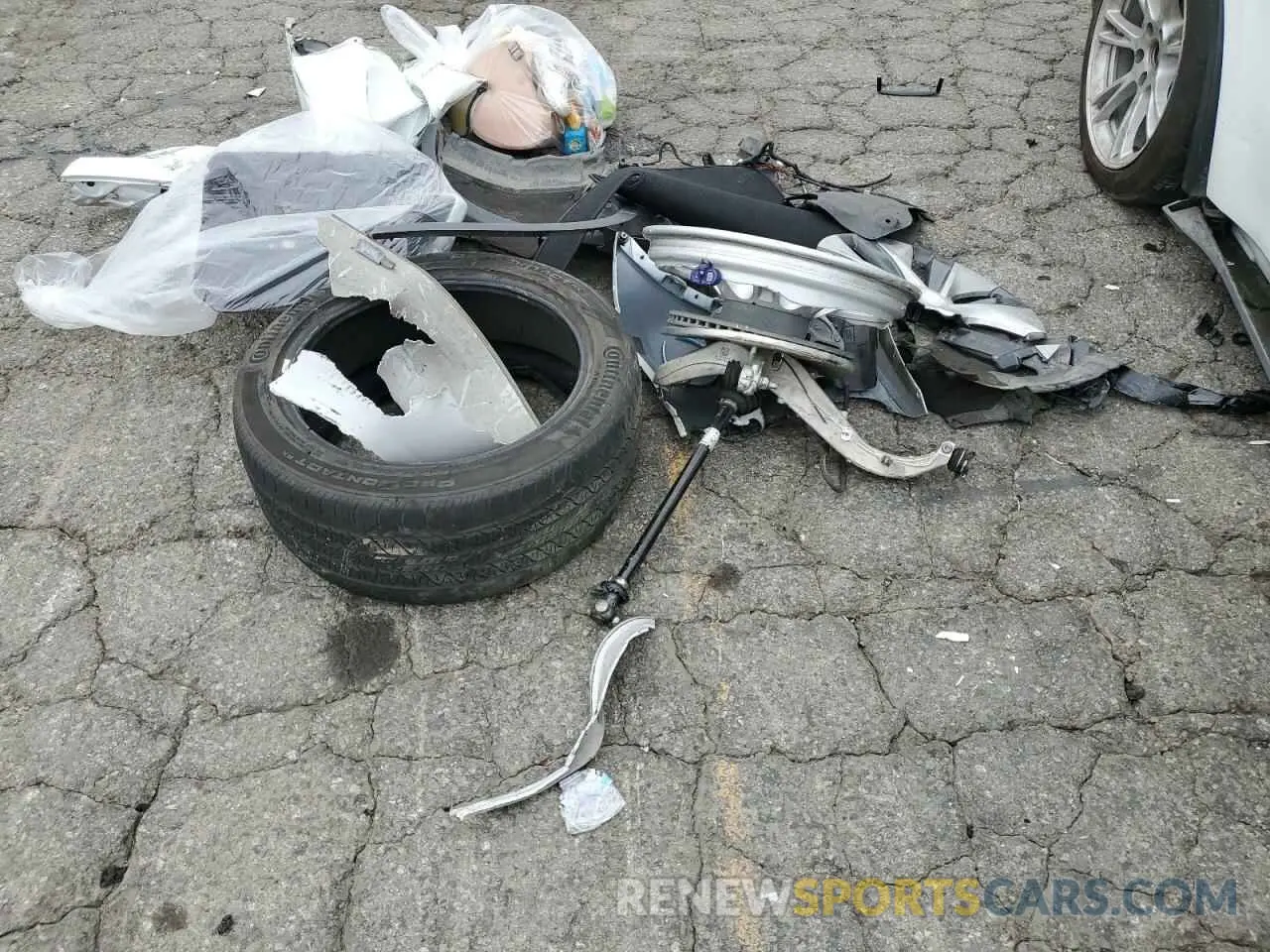 12 Photograph of a damaged car 7SAYGDEE4NF364430 TESLA MODEL Y 2022