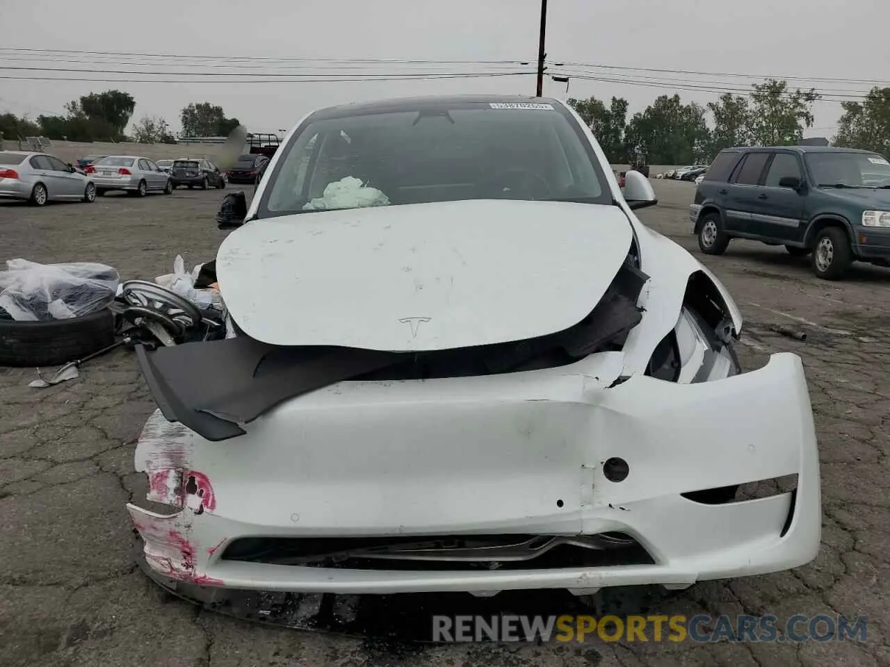5 Photograph of a damaged car 7SAYGDEE4NF364430 TESLA MODEL Y 2022