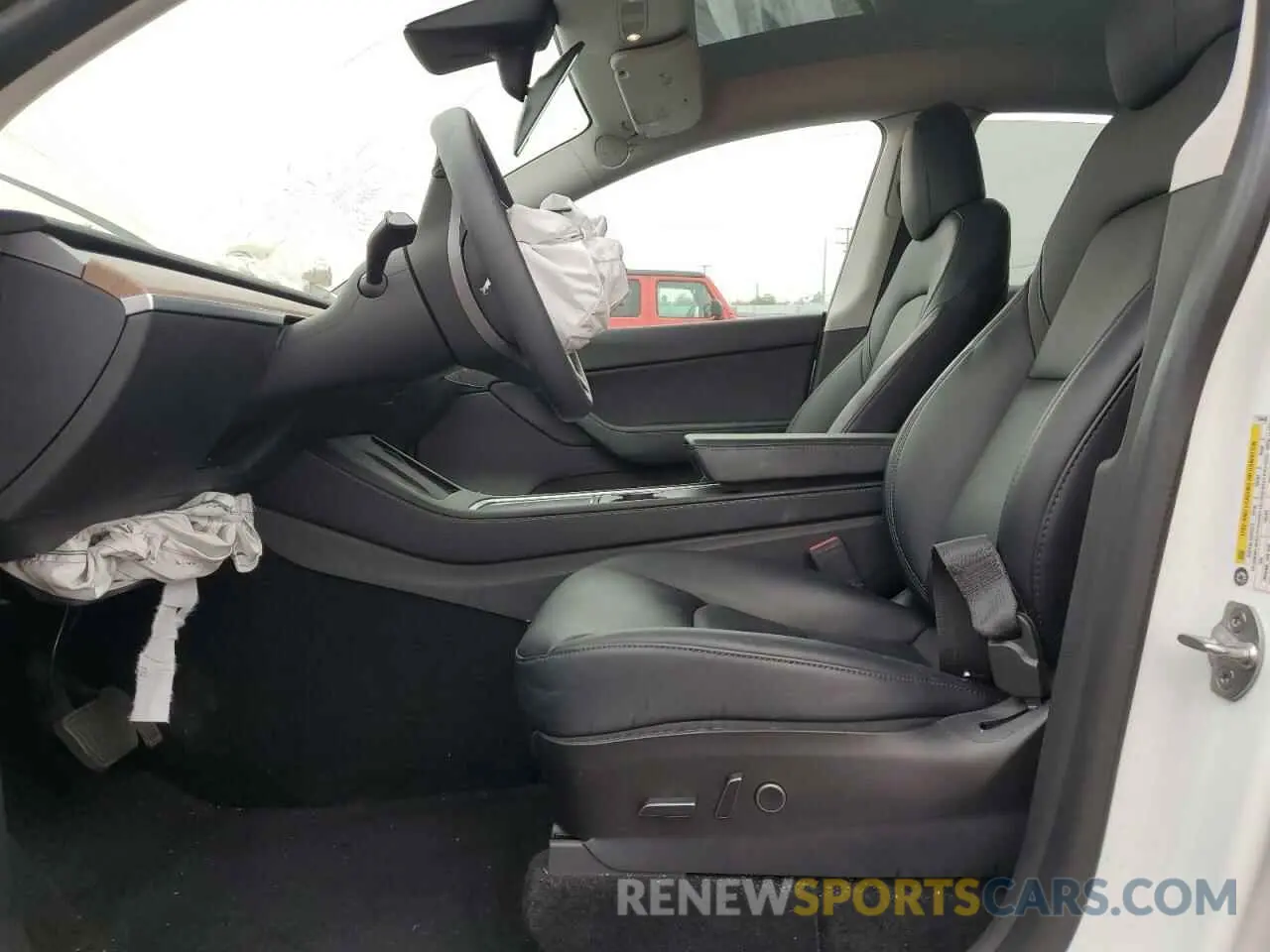 7 Photograph of a damaged car 7SAYGDEE4NF364430 TESLA MODEL Y 2022