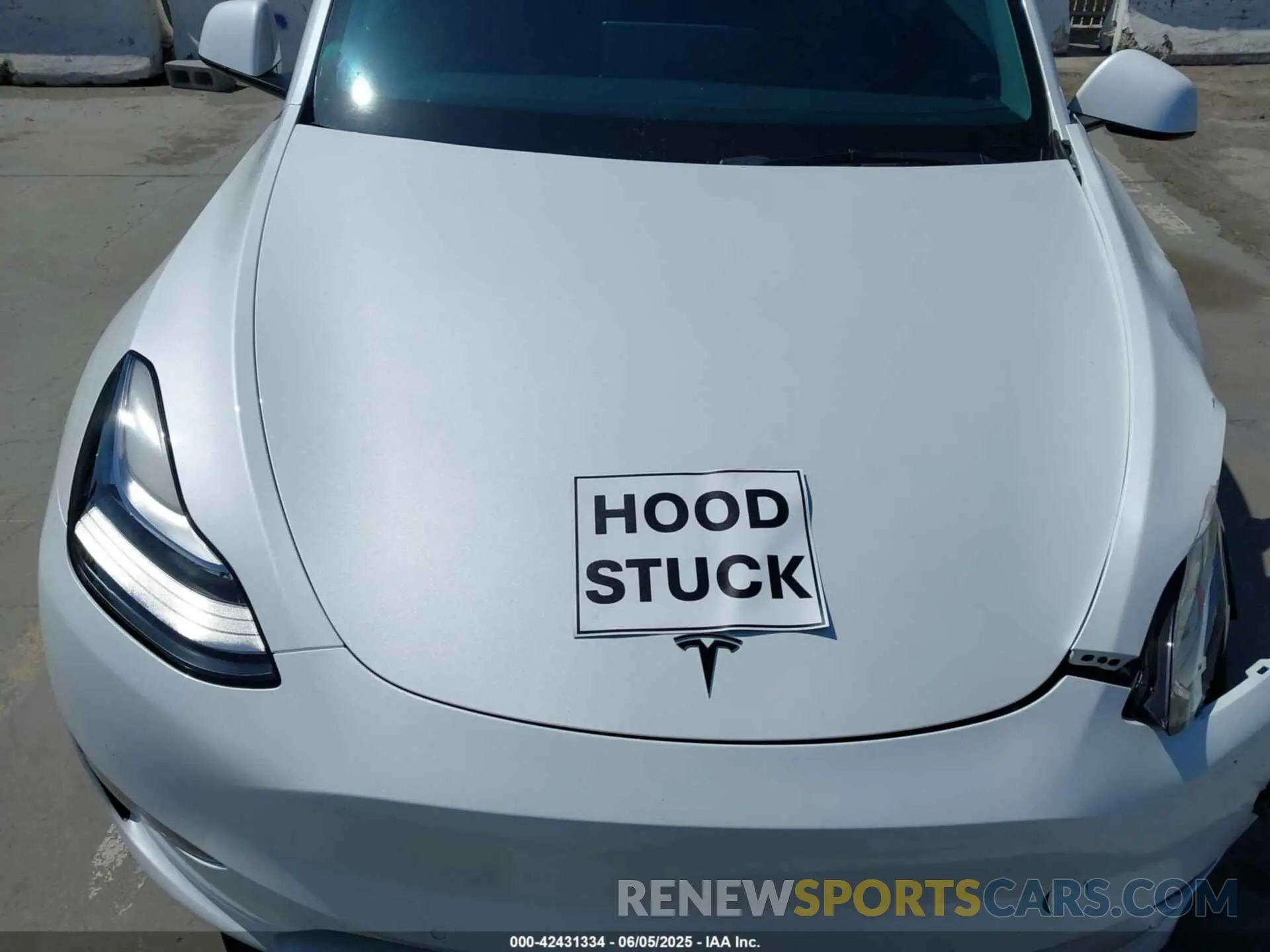 10 Photograph of a damaged car 7SAYGDEE4NF379493 TESLA MODEL Y 2022