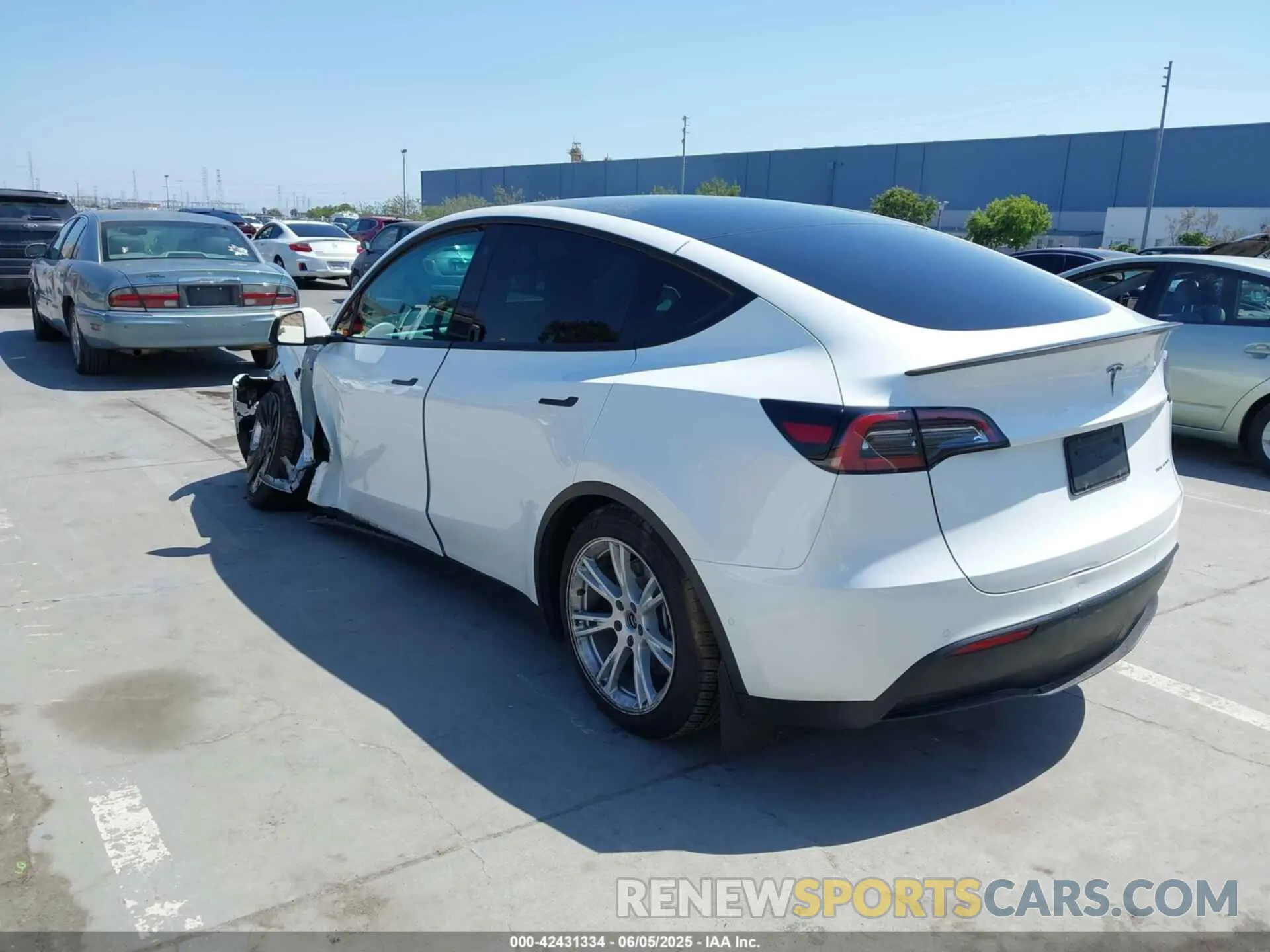 3 Photograph of a damaged car 7SAYGDEE4NF379493 TESLA MODEL Y 2022