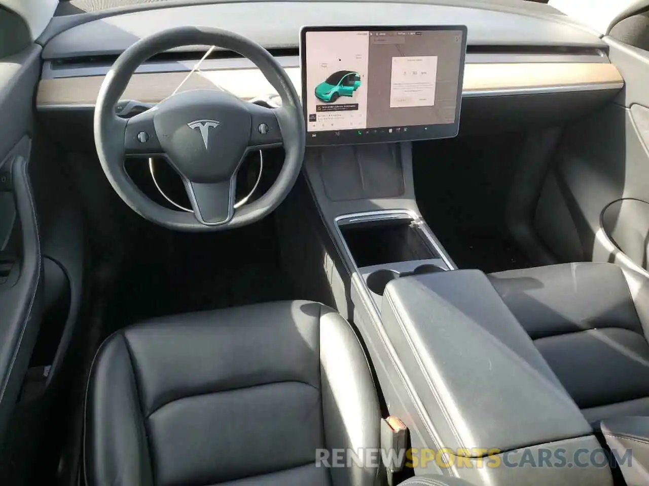 8 Photograph of a damaged car 7SAYGDEE4NF379509 TESLA MODEL Y 2022