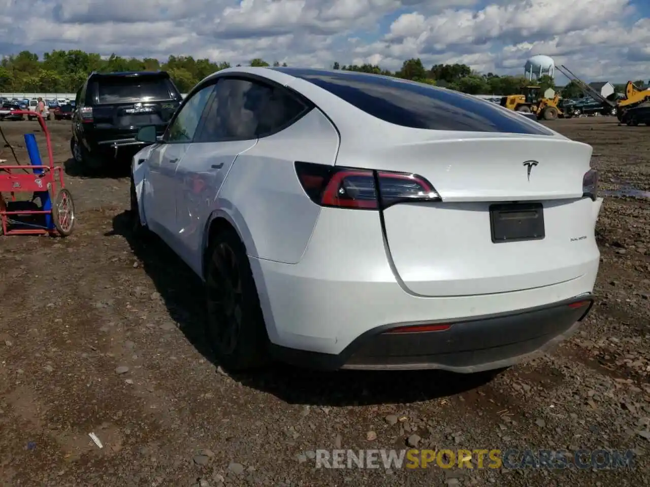 3 Photograph of a damaged car 7SAYGDEE4NF387464 TESLA MODEL Y 2022