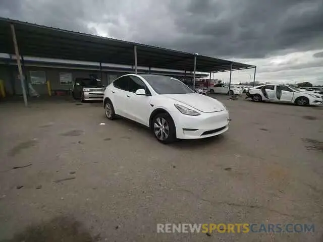 10 Photograph of a damaged car 7SAYGDEE4NF402447 TESLA MODEL Y 2022