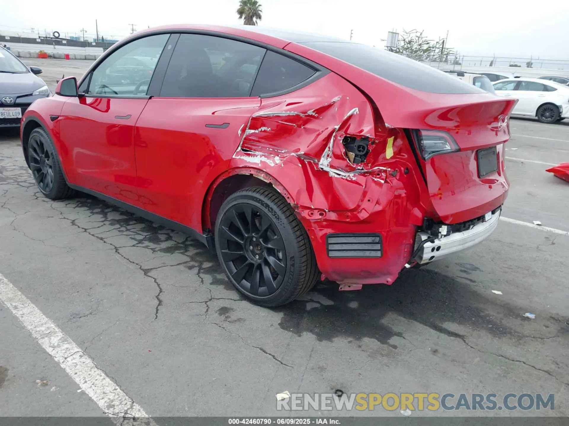 3 Photograph of a damaged car 7SAYGDEE4NF403890 TESLA MODEL Y 2022