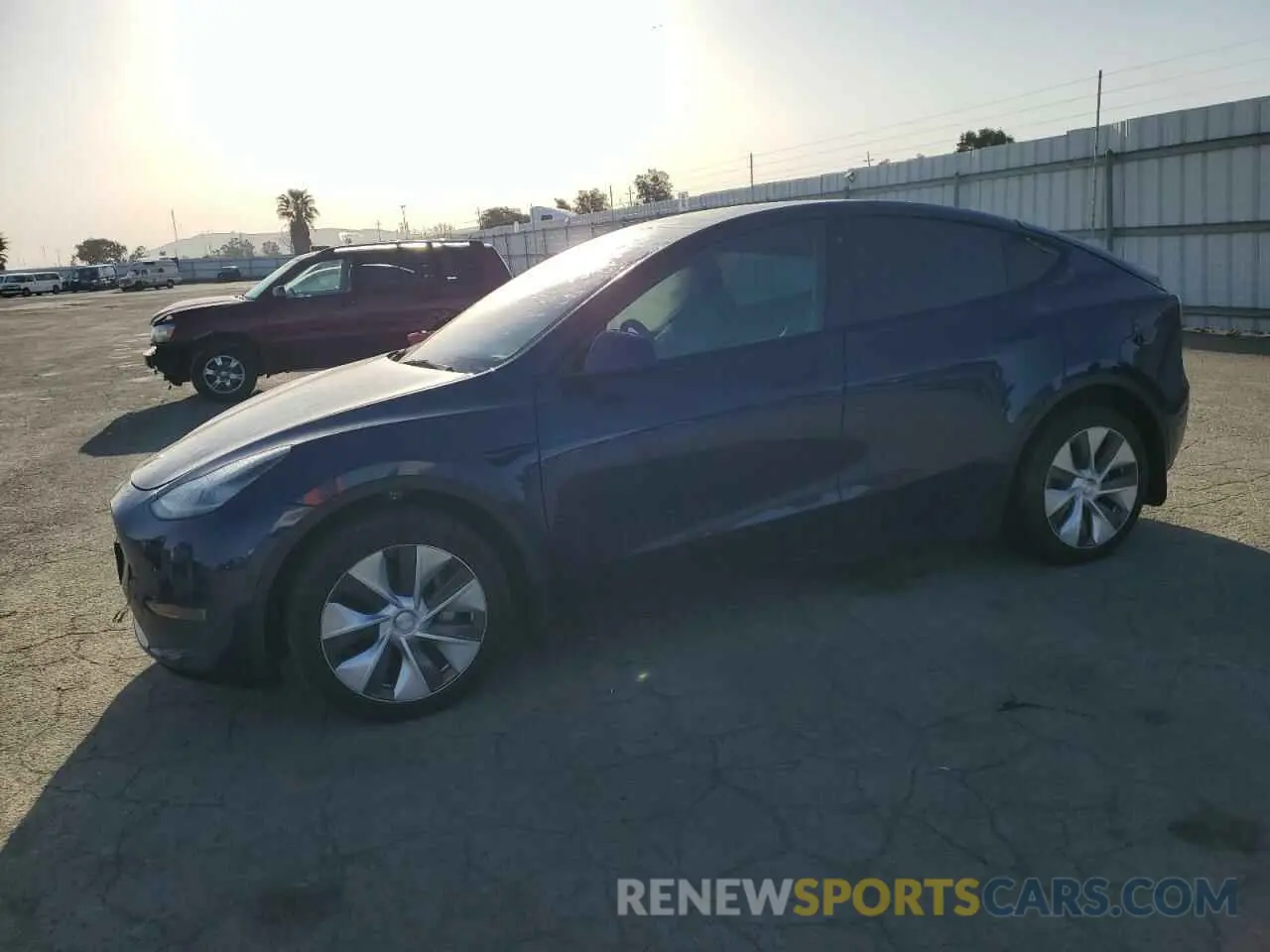 1 Photograph of a damaged car 7SAYGDEE4NF408202 TESLA MODEL Y 2022