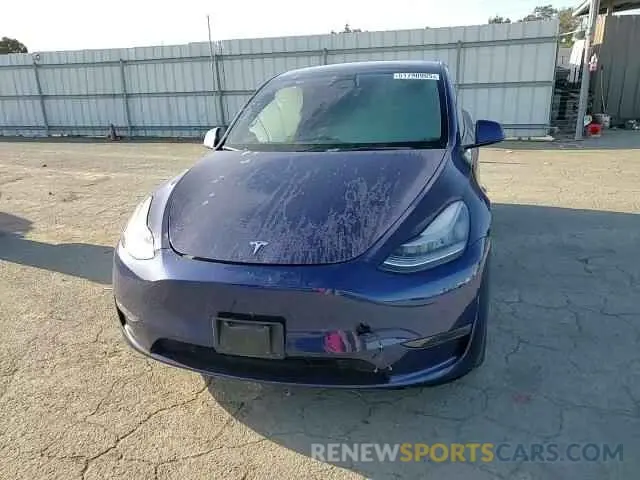 10 Photograph of a damaged car 7SAYGDEE4NF408202 TESLA MODEL Y 2022