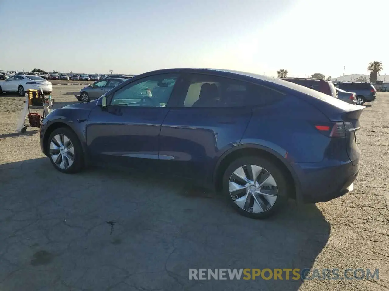 2 Photograph of a damaged car 7SAYGDEE4NF408202 TESLA MODEL Y 2022