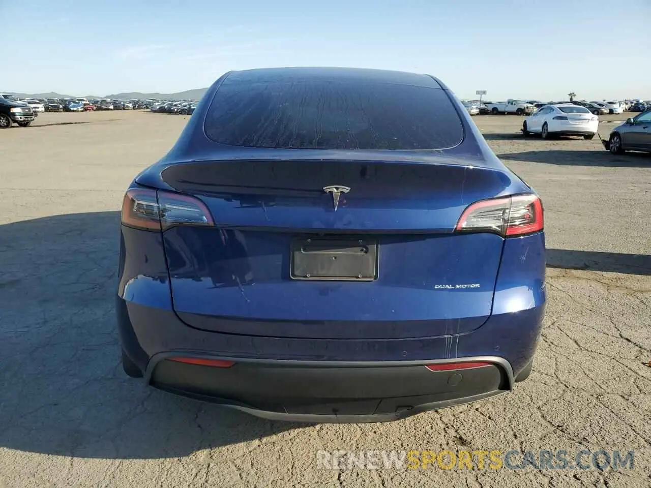 6 Photograph of a damaged car 7SAYGDEE4NF408202 TESLA MODEL Y 2022