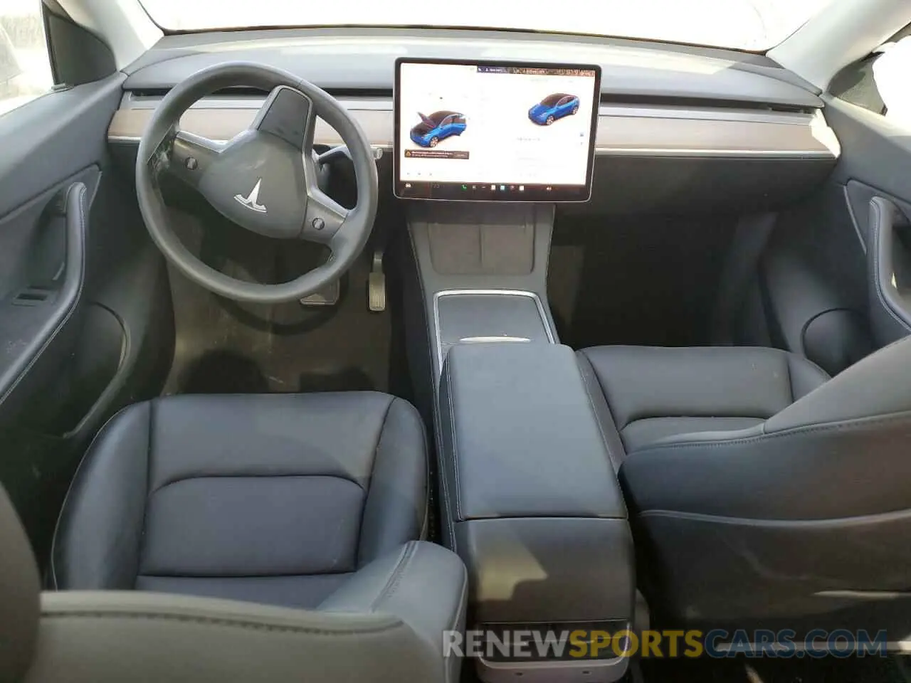 8 Photograph of a damaged car 7SAYGDEE4NF408202 TESLA MODEL Y 2022