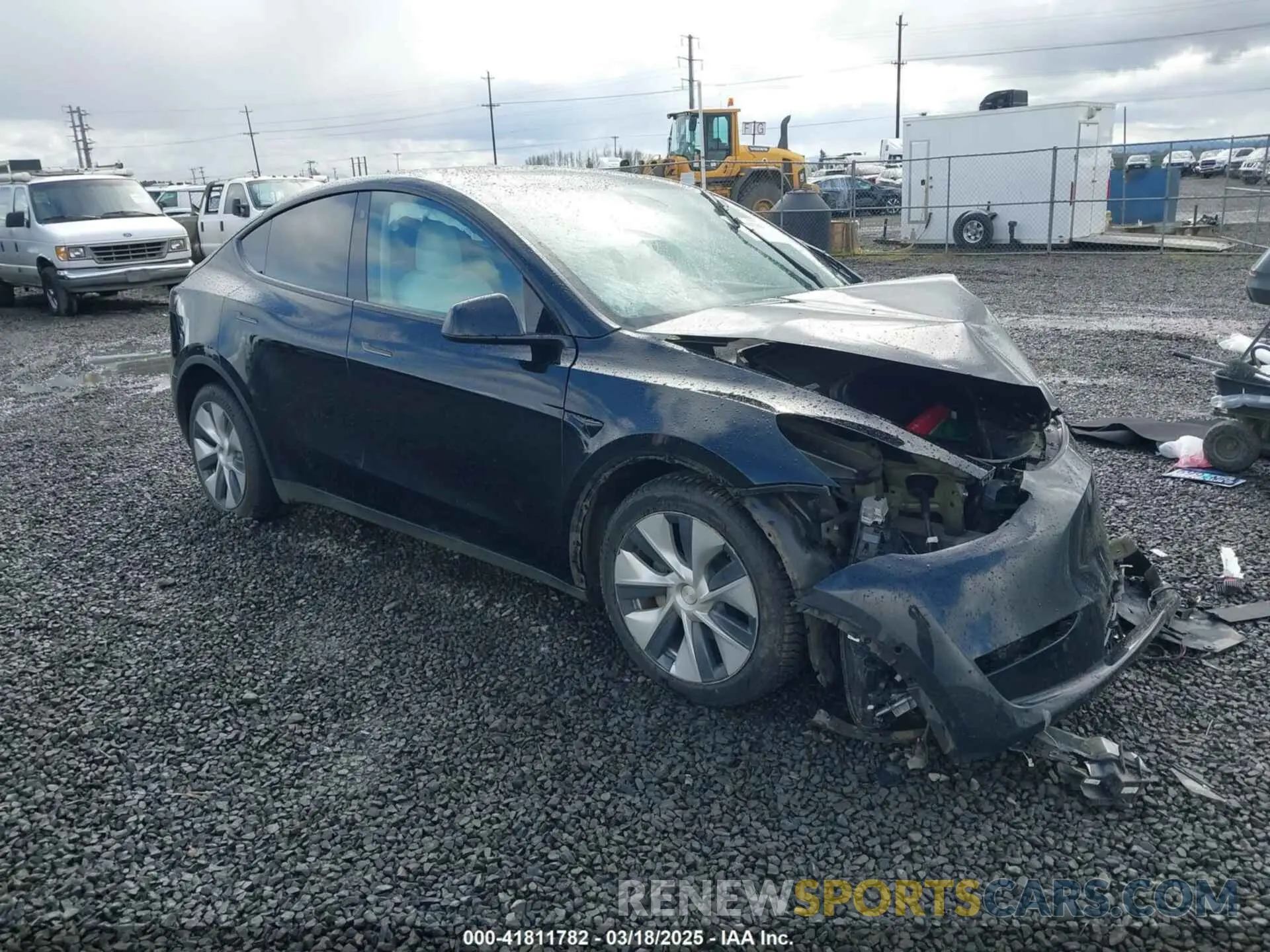 1 Photograph of a damaged car 7SAYGDEE4NF447985 TESLA MODEL Y 2022