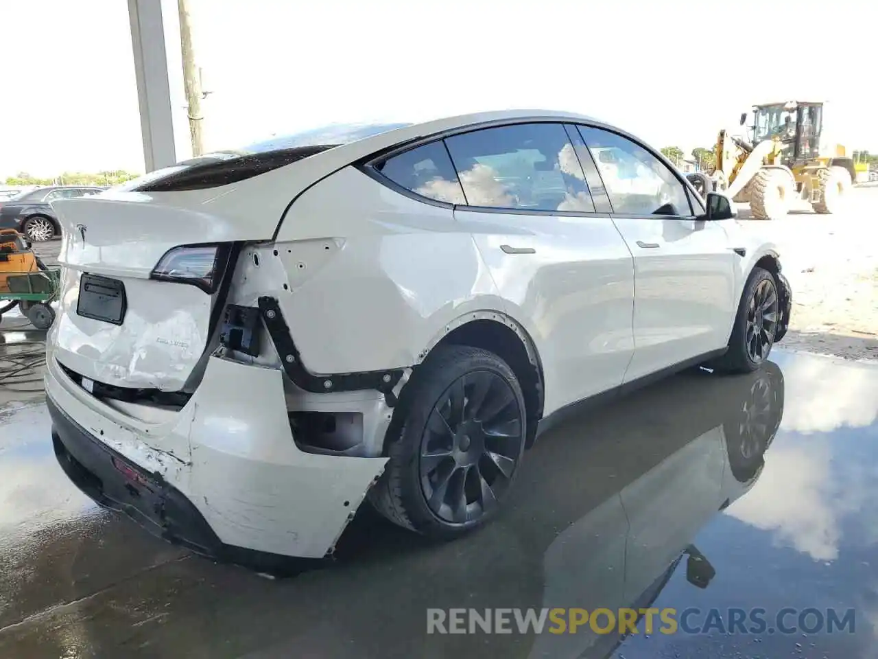 3 Photograph of a damaged car 7SAYGDEE4NF449655 TESLA MODEL Y 2022