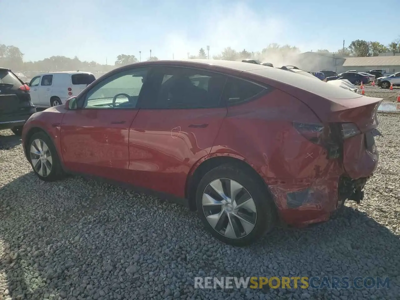 2 Photograph of a damaged car 7SAYGDEE4NF461398 TESLA MODEL Y 2022