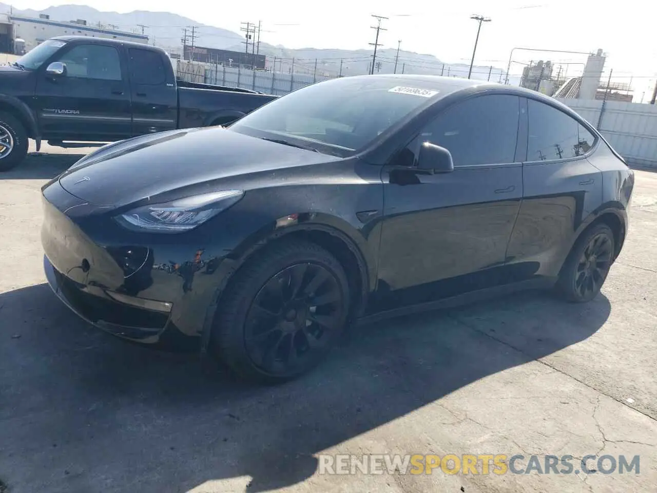 1 Photograph of a damaged car 7SAYGDEE4NF481120 TESLA MODEL Y 2022