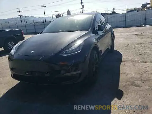 11 Photograph of a damaged car 7SAYGDEE4NF481120 TESLA MODEL Y 2022