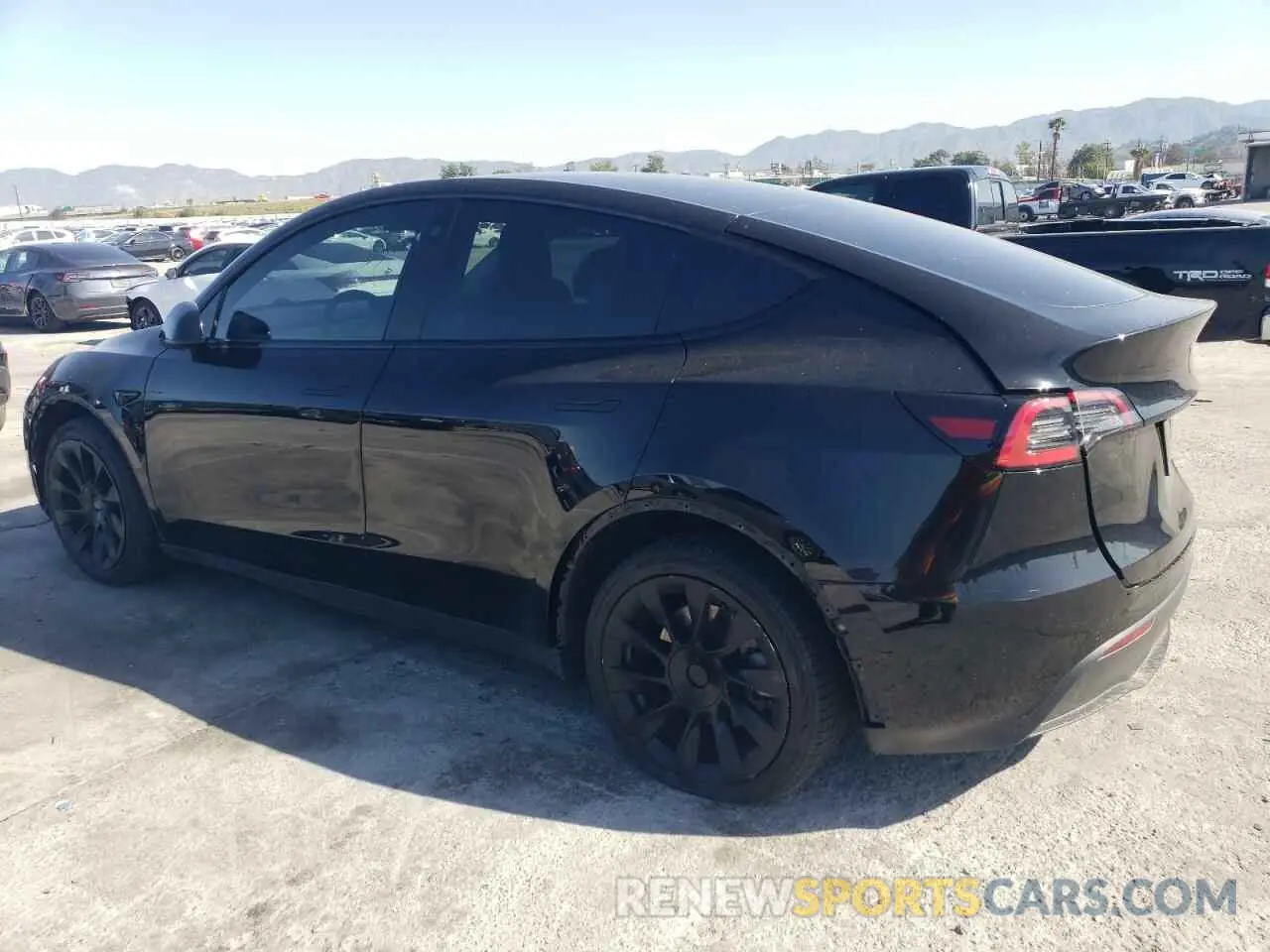 2 Photograph of a damaged car 7SAYGDEE4NF481120 TESLA MODEL Y 2022
