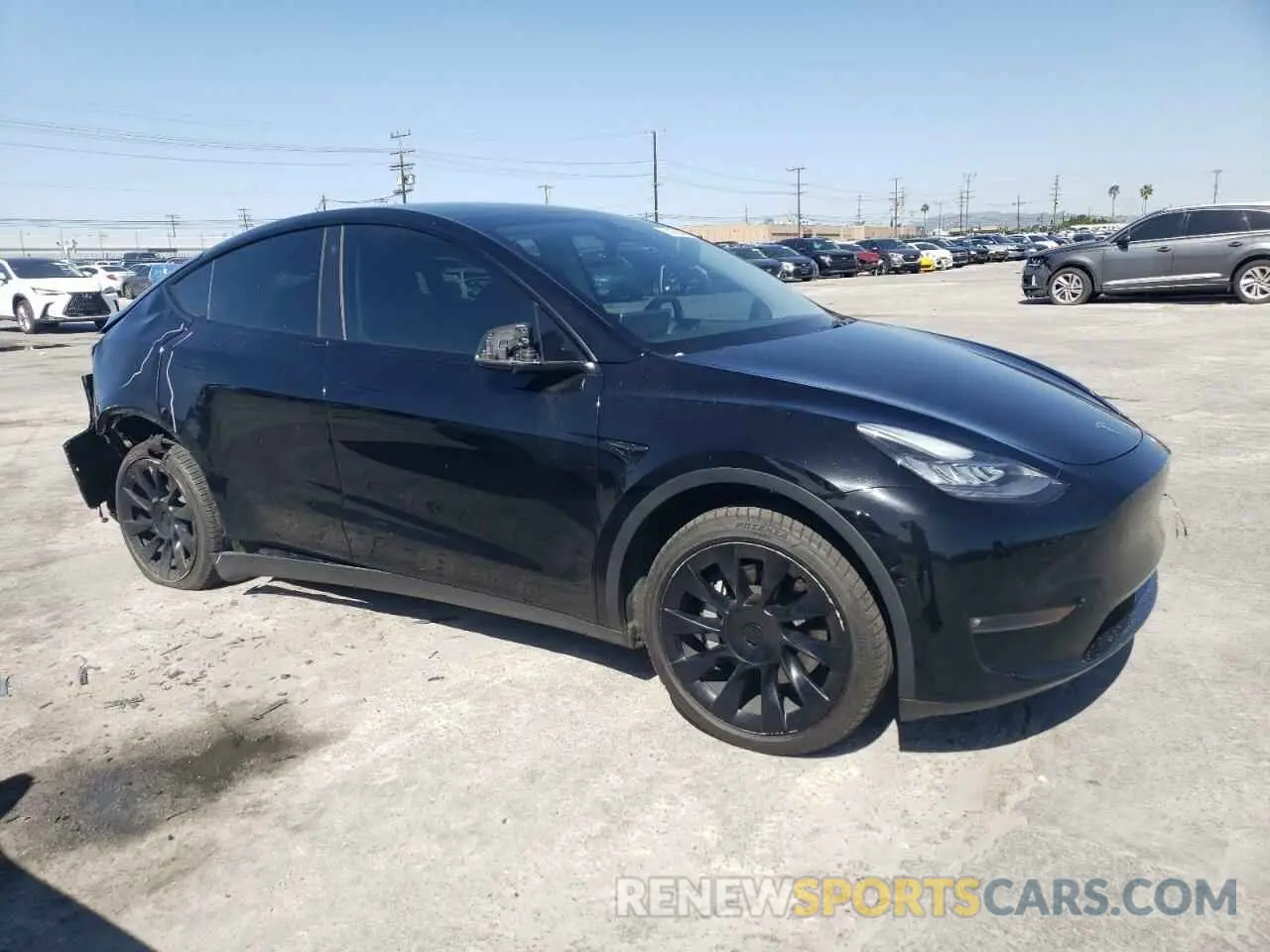 4 Photograph of a damaged car 7SAYGDEE4NF481120 TESLA MODEL Y 2022