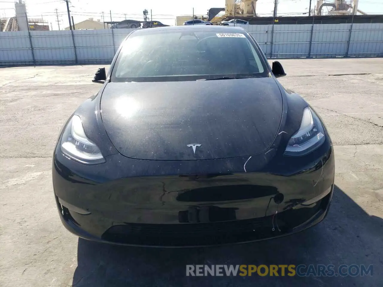 5 Photograph of a damaged car 7SAYGDEE4NF481120 TESLA MODEL Y 2022