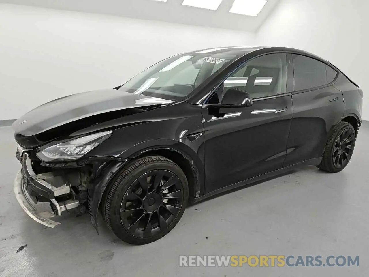 1 Photograph of a damaged car 7SAYGDEE4NF481327 TESLA MODEL Y 2022