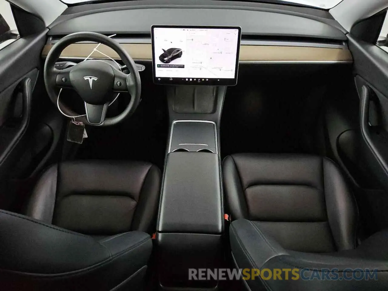 8 Photograph of a damaged car 7SAYGDEE4NF481327 TESLA MODEL Y 2022