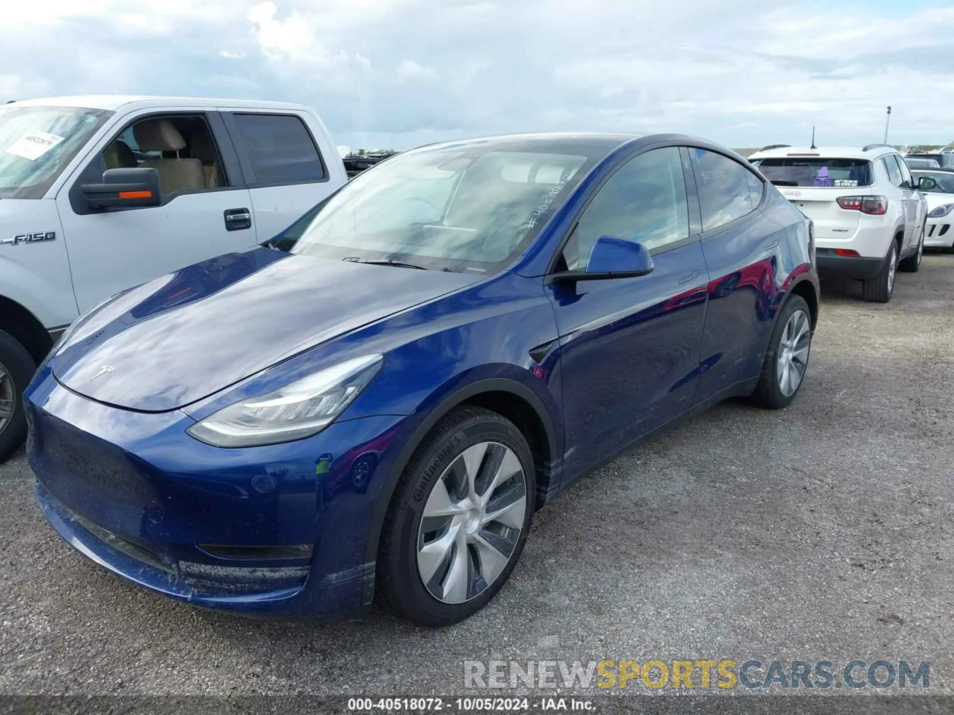 2 Photograph of a damaged car 7SAYGDEE4NF494711 TESLA MODEL Y 2022