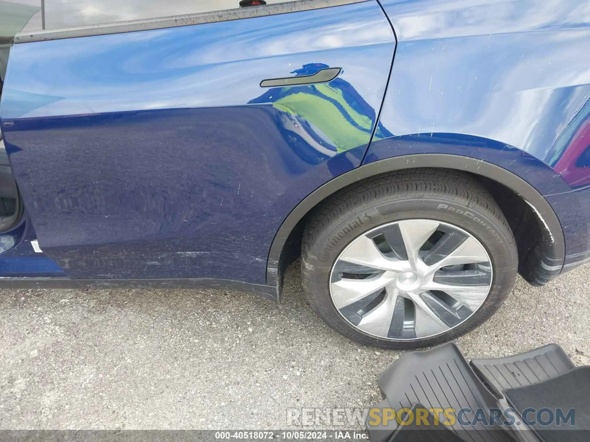 6 Photograph of a damaged car 7SAYGDEE4NF494711 TESLA MODEL Y 2022