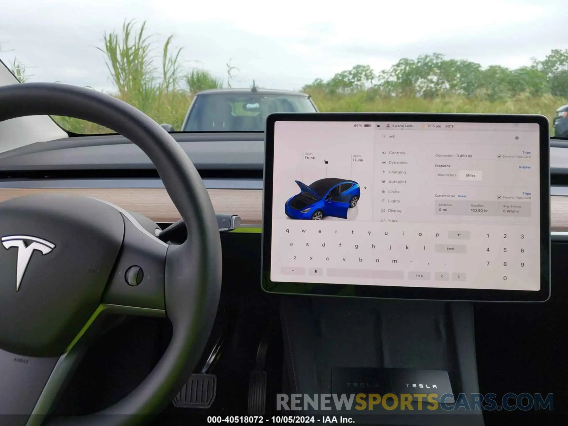 7 Photograph of a damaged car 7SAYGDEE4NF494711 TESLA MODEL Y 2022