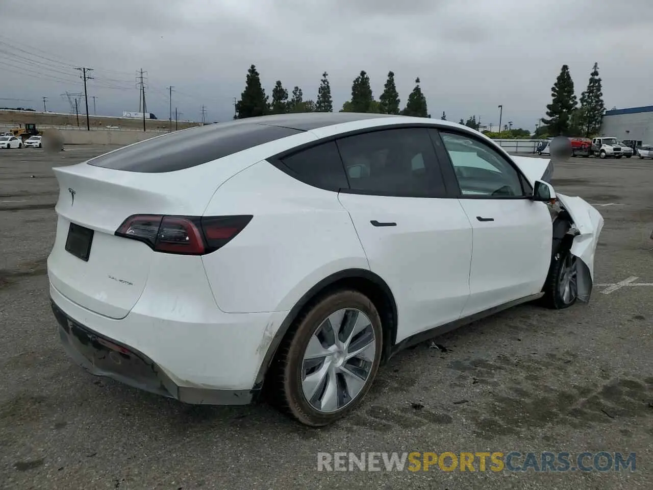 3 Photograph of a damaged car 7SAYGDEE4NF513757 TESLA MODEL Y 2022