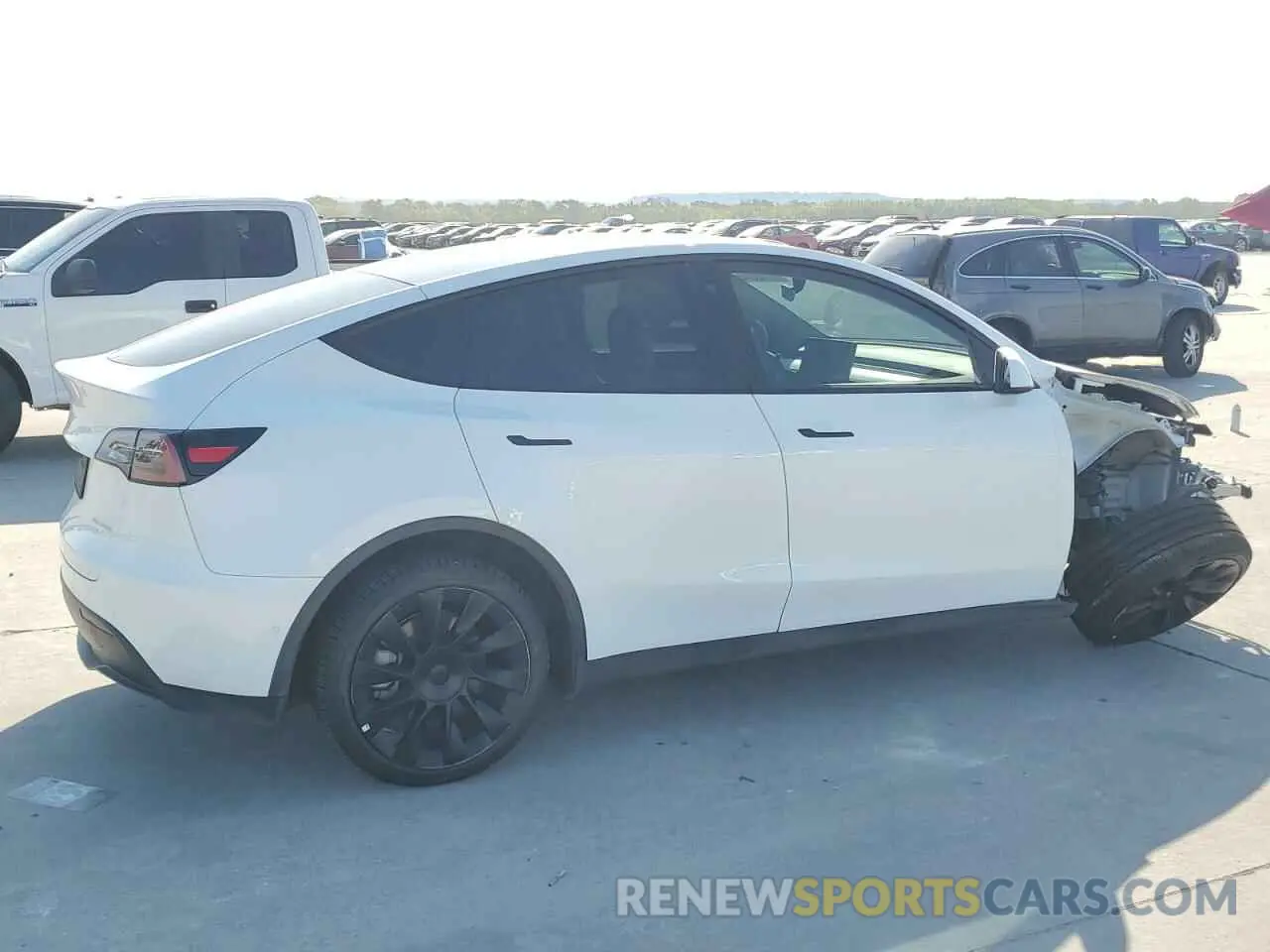 3 Photograph of a damaged car 7SAYGDEE4NF514097 TESLA MODEL Y 2022