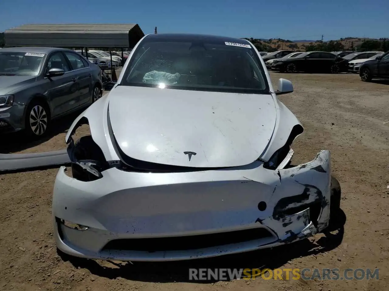 5 Photograph of a damaged car 7SAYGDEE4NF557614 TESLA MODEL Y 2022
