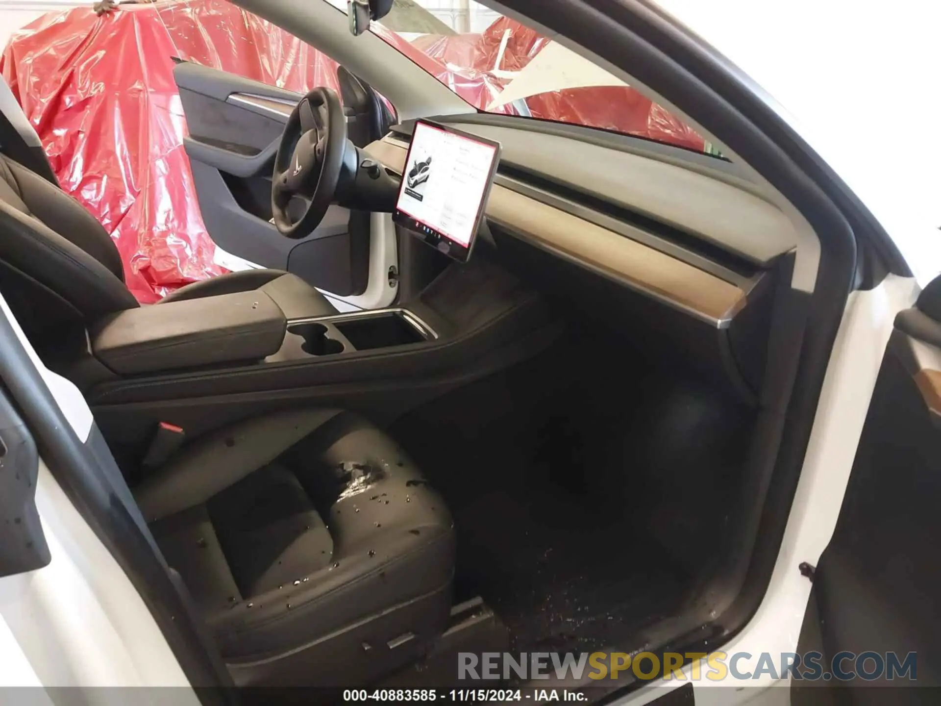 5 Photograph of a damaged car 7SAYGDEE4NF571738 TESLA MODEL Y 2022