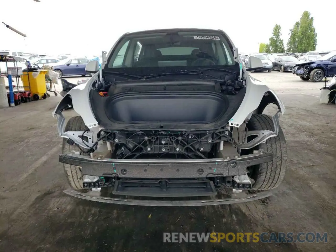 5 Photograph of a damaged car 7SAYGDEE4NF576275 TESLA MODEL Y 2022