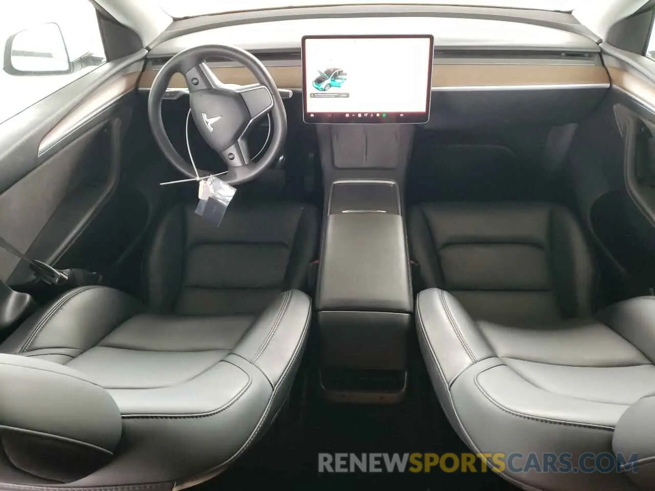 8 Photograph of a damaged car 7SAYGDEE4NF576275 TESLA MODEL Y 2022