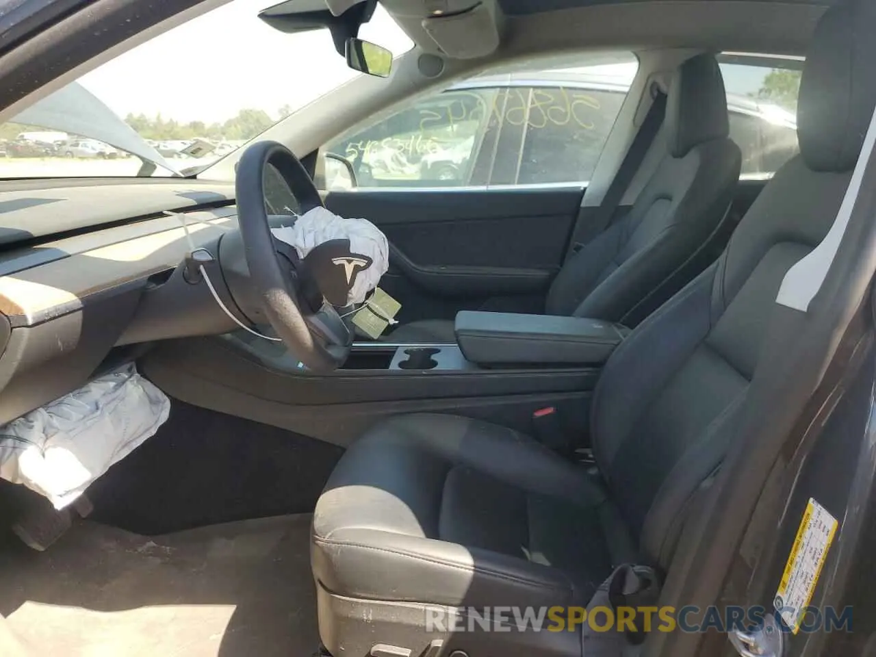 7 Photograph of a damaged car 7SAYGDEE5NA007772 TESLA MODEL Y 2022