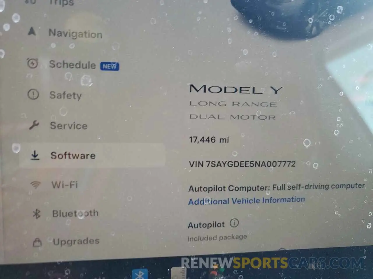 9 Photograph of a damaged car 7SAYGDEE5NA007772 TESLA MODEL Y 2022