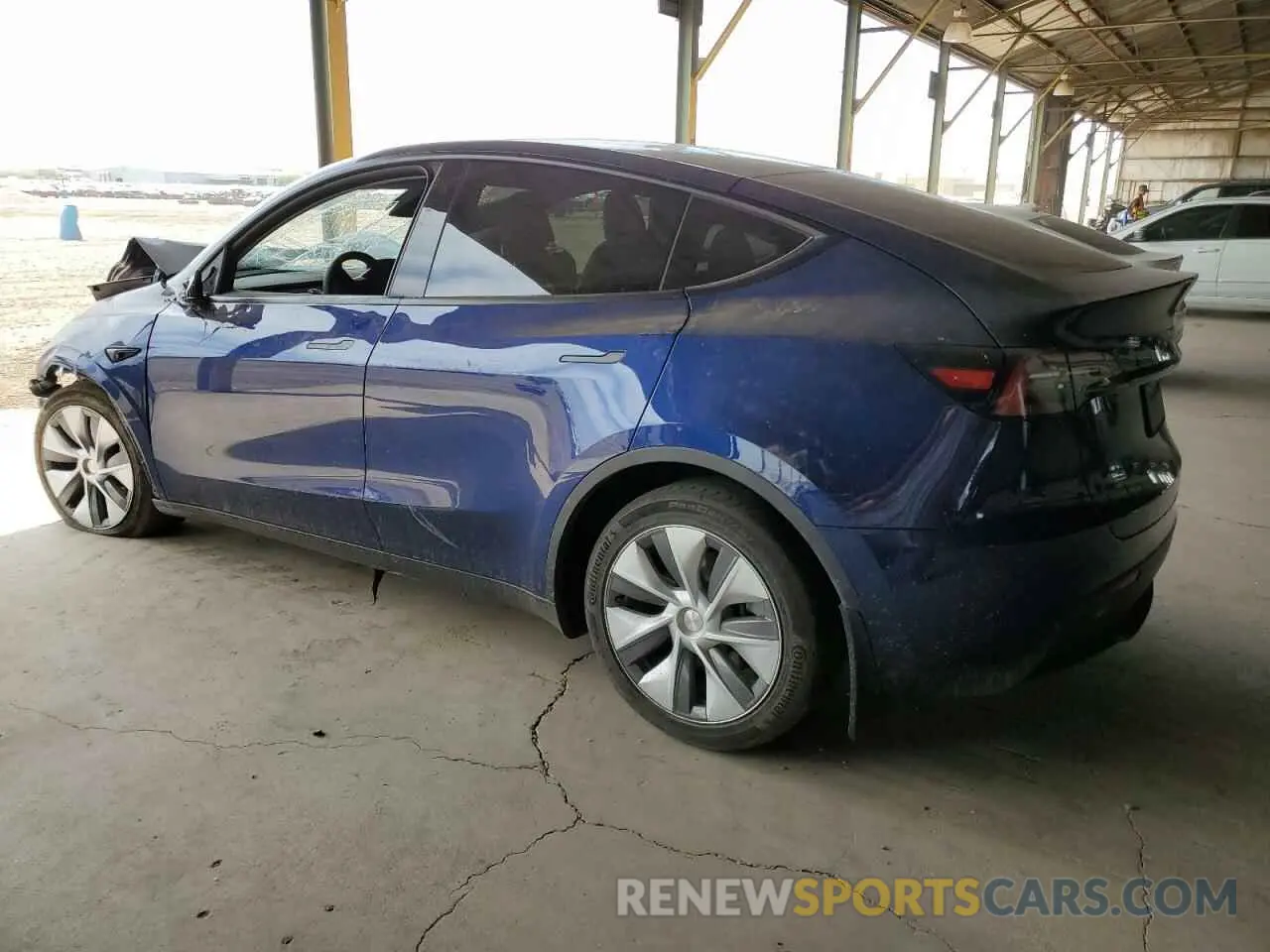 2 Photograph of a damaged car 7SAYGDEE5NA014737 TESLA MODEL Y 2022