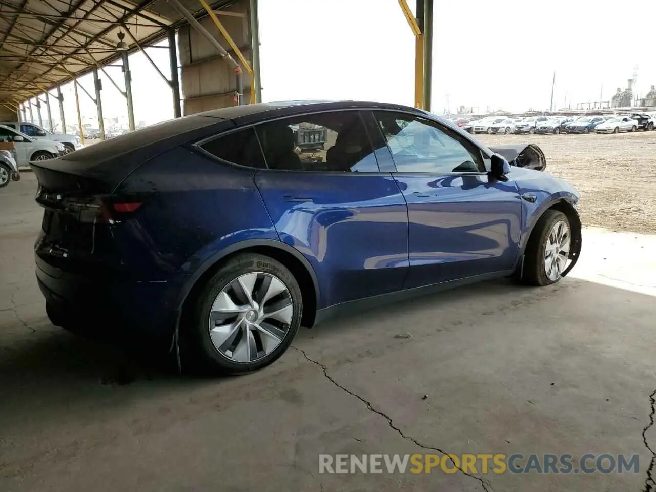 3 Photograph of a damaged car 7SAYGDEE5NA014737 TESLA MODEL Y 2022