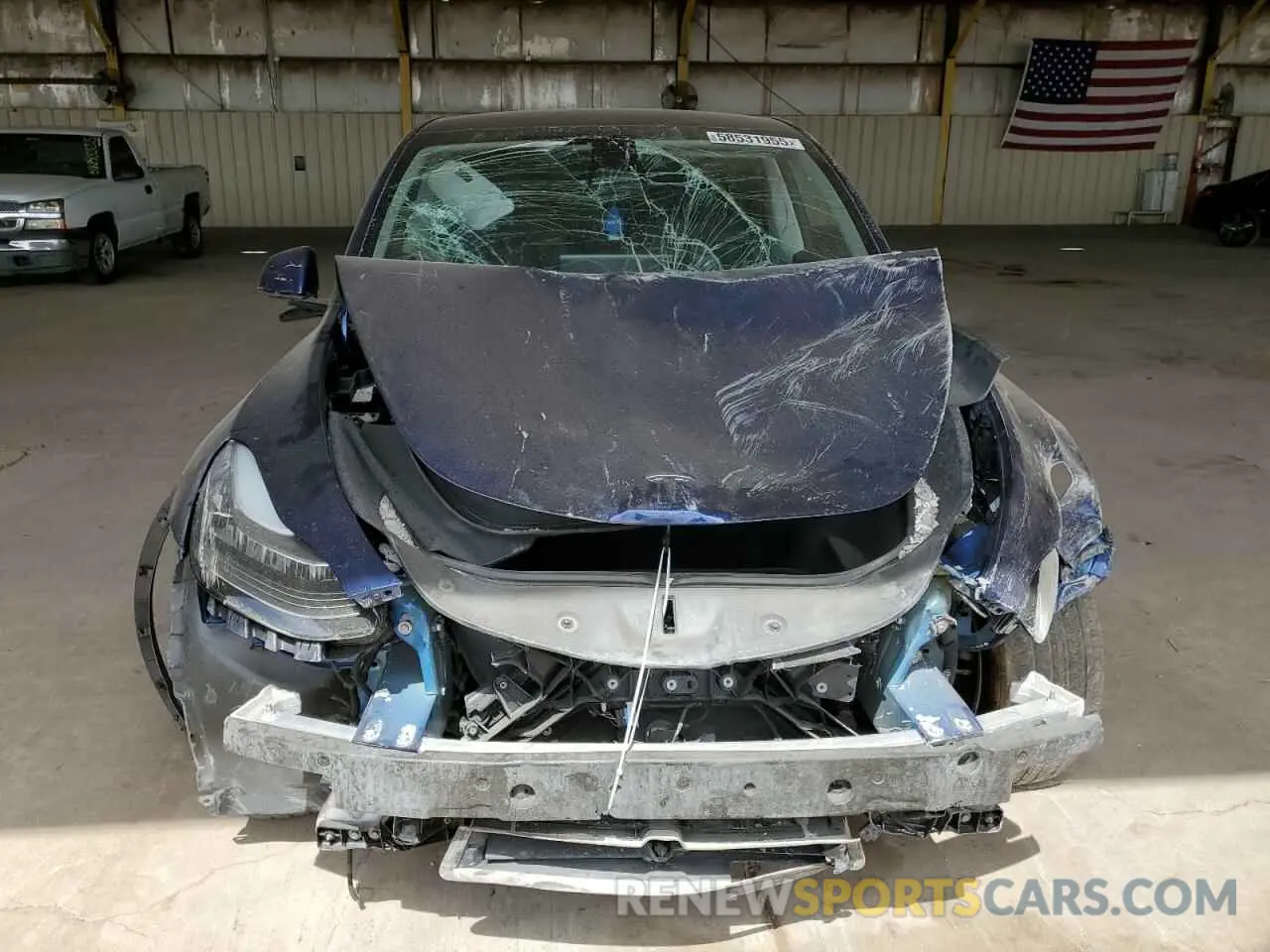 5 Photograph of a damaged car 7SAYGDEE5NA014737 TESLA MODEL Y 2022