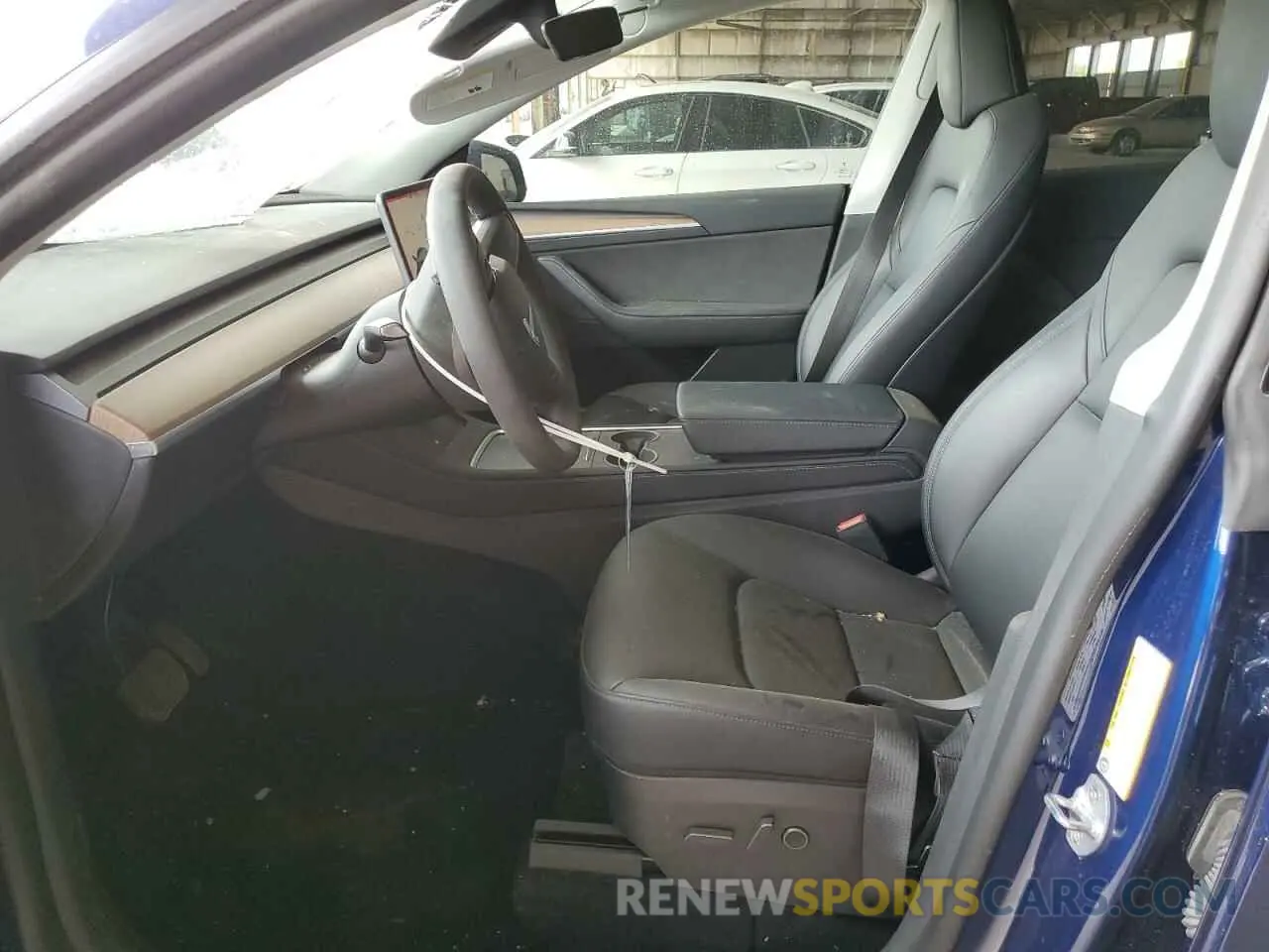7 Photograph of a damaged car 7SAYGDEE5NA014737 TESLA MODEL Y 2022